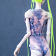 Tamikan Space Gal Kioni with Curious faceplate and Arctic skin tone