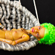 Tamikan Space Gal Kioni, Curious mould, Mangrove skin tone, Supple torso