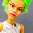 Tamikan Space Gal Kioni, Curious mould, Mangrove skin tone, Supple torso