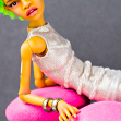 Tamikan Space Gal Kioni, Curious mould, Mangrove skin tone, Supple torso