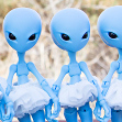 One Little Alien dancers