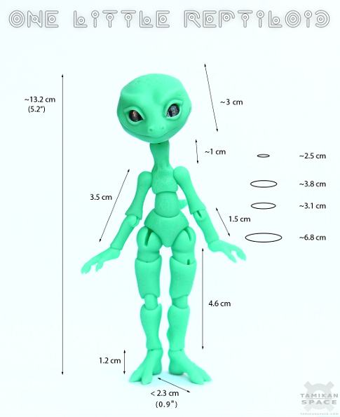 Tamikan Space One Little Reptiloid