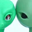 Krypton Little Reptiloid and Mars Little Alien