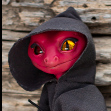 Tamikan Space One Little Reptiloid, red Nibiru and green Krypton tints