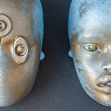 Gal Dummy and Gal Kioni, Ygam skin tone with grades of Fluid Metal treatment
