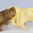 Tamikan Space Pet Tardigrade, ChitinCola and HereComesTheSun colours (the latter is blushed)