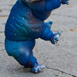 Tamikan Space Pet Tardigrade on a walk