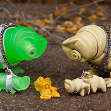 SuccuLettie and SandieWarm Pet Tardigrades with matching TinyTardies
